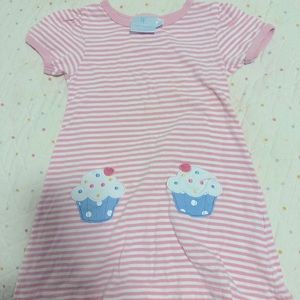 2T Little English Dress with Cupcake Pockets